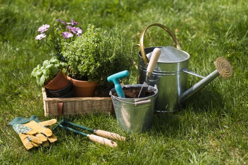 A stylish Ilford landscape design combining color, texture, and year-round appeal